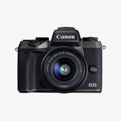 Canon фотоаппарат системный премиум EOS M5 EF-M15-45 IS STM Kit