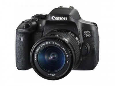 Canon EOS 750D Kit черный 18-55mm f/3.5-5.6 DC STM