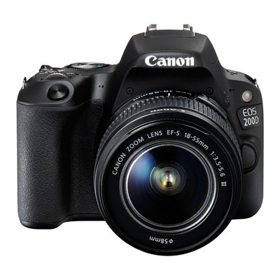 Canon EOS 200D Kit EF-S 18-55mm f/3.5-5.6 DC III, черный