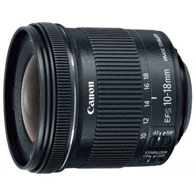Canon EF-S 10-18mm f/4.5-5.6 IS STM, черный