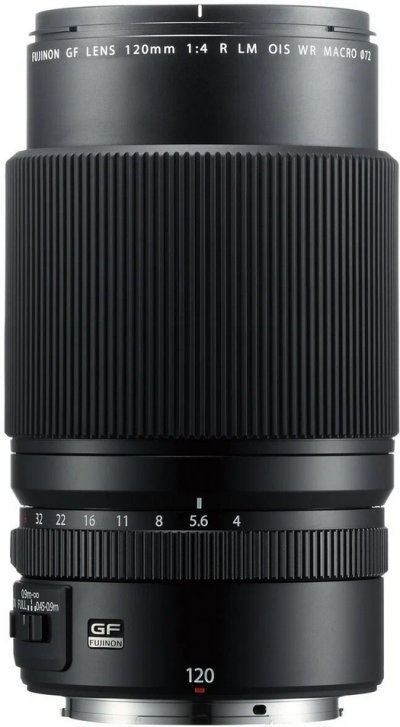 Fujinon GF 120mm f/4 R LM OIS WR Macro, черный