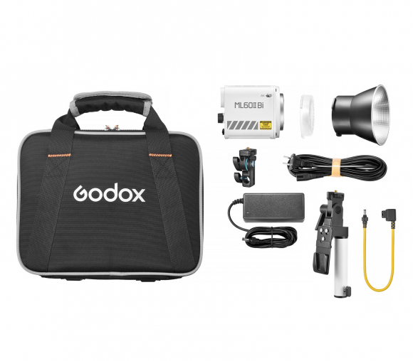 Осветитель светодиодный Godox ML60II Bi (Kit 2) с (AK-B02) V-mount Осветитель светодиодный Godox ML60II Bi (Kit 2) с (AK-B02) V-mount