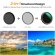 Светофильтр K&F Concept Nano-D CPL + Variable ND2-ND32 62mm Светофильтр K&F Concept Nano-D CPL + Variable ND2-ND32 62mm