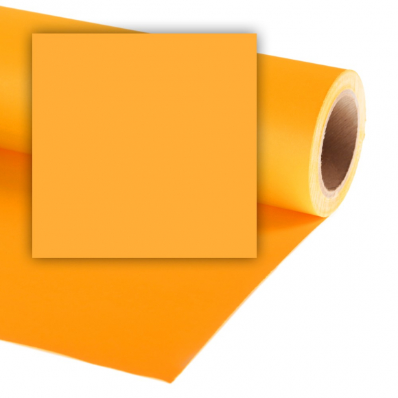 Бумажный фон Colorama CO194 Sunflower 2,72 × 11 м, оранжево-жёлтый (подсолнух) Бумажный фон Colorama CO194 Sunflower 2,72 × 11 м, оранжево-жёлтый (подсолнух)