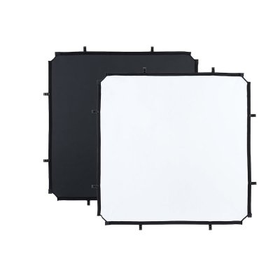 Ткань Lastolite Skylite Rapid LR81121R 1,1×1,1 м, чёрный/белый