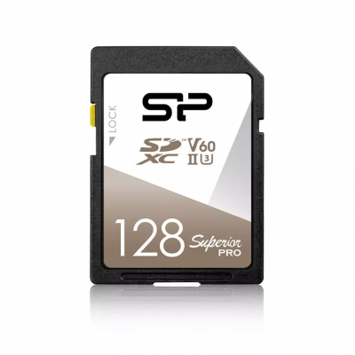 Карта памяти SDXC 128 ГБ Silicon Power Superior Pro UHS-II V60 (SP128GBSDXJV6V10)