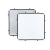 Ткань Lastolite Skylite Rapid LR81131R 1,1×1,1 м, серебро/белый