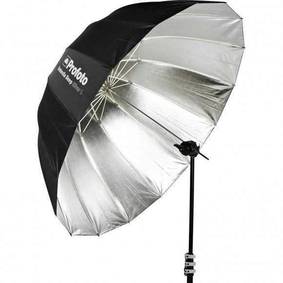 Зонт Profoto Umbrella Deep Silver L (130 см), серебристый, глубокий