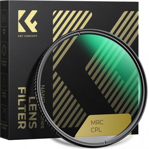 Светофильтр K&F Concept Nano-X MRC CPL 37mm
