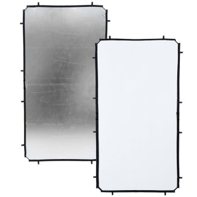 Ткань Lastolite Skylite Rapid LR81231R 1,1×2 м, серебро/белый