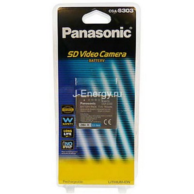 Аккумулятор Panasonic CGA-S303