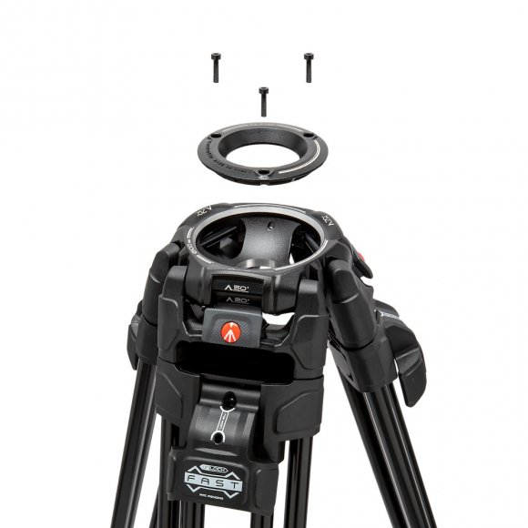 Видеокомплект Manfrotto MVK504XTWINFA: голова 504X и штатив 645 Fast Twin, алюминий Видеокомплект Manfrotto MVK504XTWINFA: голова 504X и штатив 645 Fast Twin, алюминий