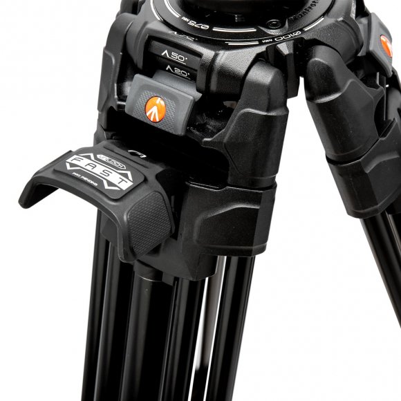Видеокомплект Manfrotto MVK504XTWINFA: голова 504X и штатив 645 Fast Twin, алюминий Видеокомплект Manfrotto MVK504XTWINFA: голова 504X и штатив 645 Fast Twin, алюминий