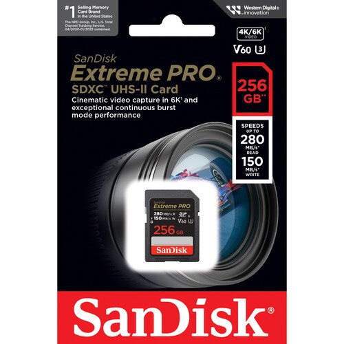 Карта памяти SanDisk sdxc 256GB Extreme PRO UHS-II Карта памяти SanDisk sdxc 256GB Extreme PRO UHS-II