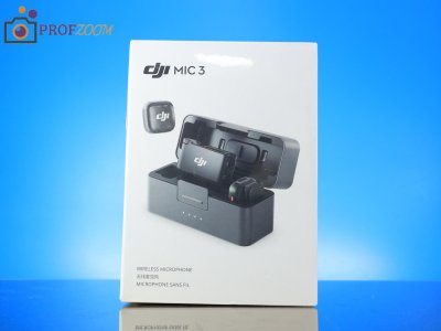 Микрофон DJI Mic 3 (2TX + 1RX + Кейс) Микрофон DJI Mic 3 (2TX + 1RX + Кейс)
