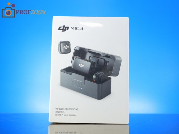 Микрофон DJI Mic 3 (2TX + 1RX + Кейс) Микрофон DJI Mic 3 (2TX + 1RX + Кейс)