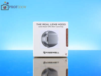 Бленда Freewell Real Lens Hood с фильтром CPL/Black Mist 1/4 для Fujifilm X100VI/X100V, серебристая Бленда Freewell Real Lens Hood с фильтром CPL/Black Mist 1/4 для Fujifilm X100VI/X100V, серебристая