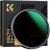 Светофильтр K&F Concept Nano-X Variable ND2-32 Black Mist 1/4 67mm