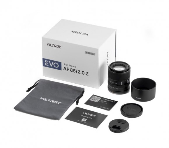 Объектив Viltrox AF 85mm F2.0 EVO FF Z-mount Объектив Viltrox AF 85mm F2.0 EVO FF Z-mount