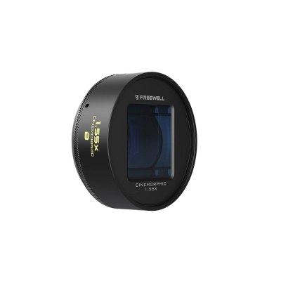 Анаморфный объектив Freewell 1.55x Blue с креплением 17 мм для смартфона