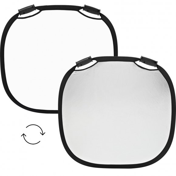 Складной отражатель Profoto Reflector Silver/White M (80 см)