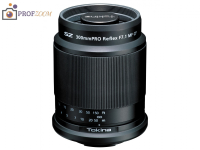 Зеркально-линзовый объектив Tokina SZ 300mmPRO Reflex F7.1 MF CF для Sony E Зеркально-линзовый объектив Tokina SZ 300mmPRO Reflex F7.1 MF CF для Sony E
