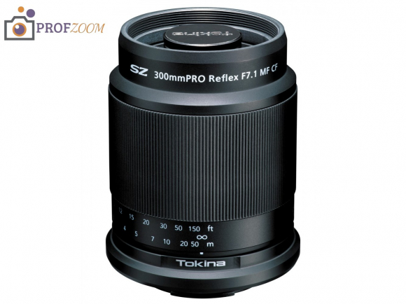 Зеркально-линзовый объектив Tokina SZ 300mmPRO Reflex F7.1 MF CF для Sony E Зеркально-линзовый объектив Tokina SZ 300mmPRO Reflex F7.1 MF CF для Sony E