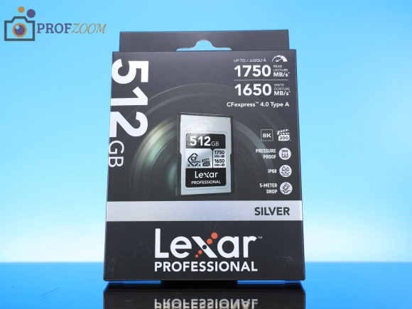 Карта памяти Lexar Professional CFexpress Type A 512GB SILVER 