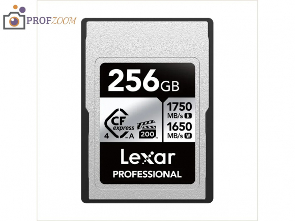 Карта памяти Lexar Professional CFexpress Type A 256GB SILVER 