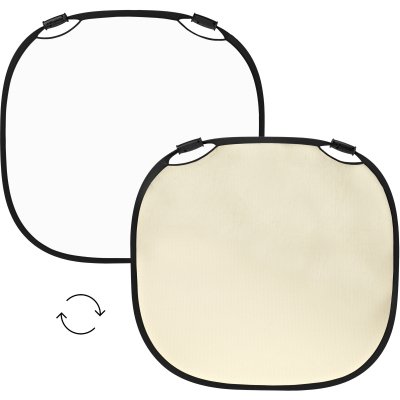 Складной отражатель Profoto Reflector SunSilver/White L (120 см)