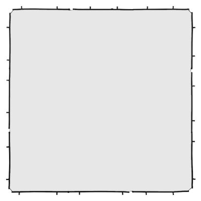 Ткань Lastolite Skylite Rapid LR83301R 3×3 м, рассеиватель 0,75 ступени