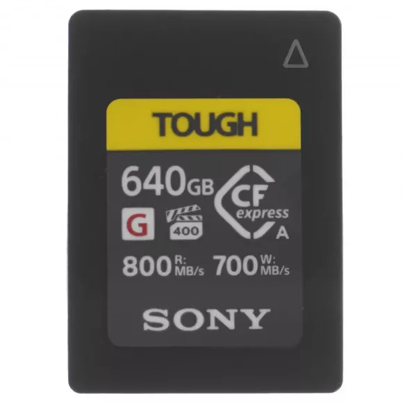 Карта памяти SONY 640GB CFexpress Type A TOUGH (800R/700W) (CEA-G640T) Карта памяти SONY 640GB CFexpress Type A TOUGH (800R/700W) (CEA-G640T)