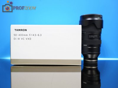 Объектив Tamron 50-400mm F4.5-6.3 Di III VC VXD Sony E Объектив Tamron 50-400mm F4.5-6.3 Di III VC VXD Sony E