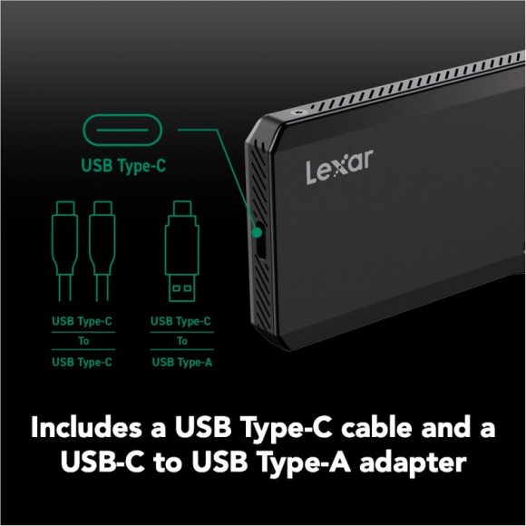 Портативный SSD Lexar SL600 [LSL600X001T-RNBNG] 1ТБ