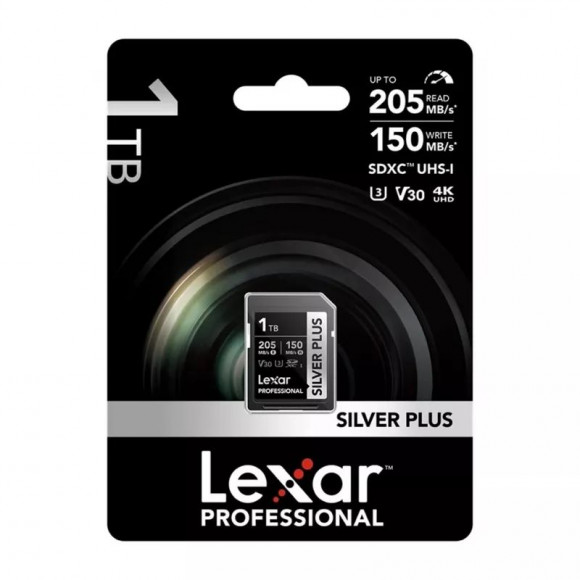 Карта памяти Lexar Professional Silver PRO SDXC 1ТБ [LSDSIPL001T-BNNNG]