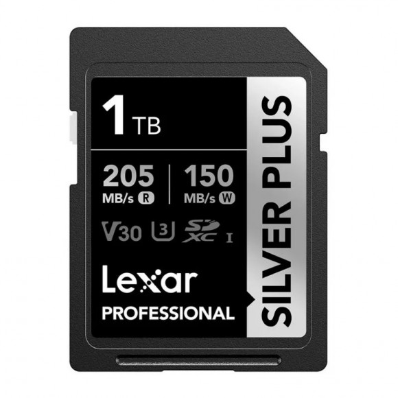 Карта памяти Lexar Professional Silver PRO SDXC 1ТБ [LSDSIPL001T-BNNNG]