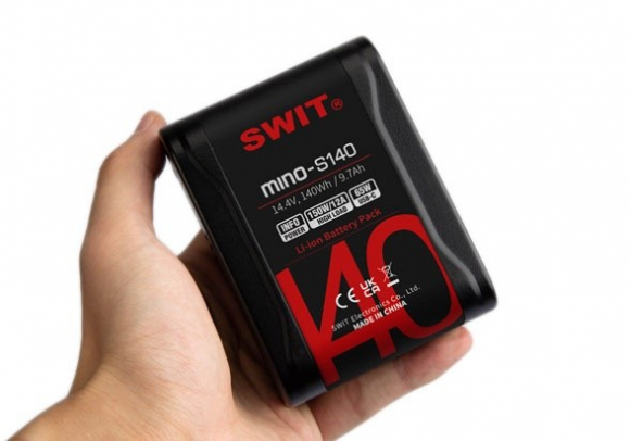 Компактный аккумулятор SWIT MINO-S140 V-mount 140 Вт·ч, 150 Вт, D-Tap, USB-C 65 Вт Компактный аккумулятор SWIT MINO-S140 V-mount 140 Вт·ч, 150 Вт, D-Tap, USB-C 65 Вт