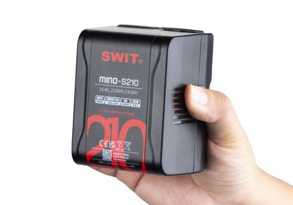 Компактный аккумулятор SWIT MINO-S210 V-mount 210 Вт·ч, 200 Вт, D-Tap, USB-C 65 Вт