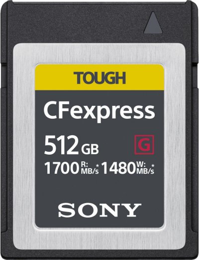 Карта памяти Sony CEB-G512 CFexpress 512GB Type B Карта памяти Sony CEB-G512 CFexpress 512GB Type B