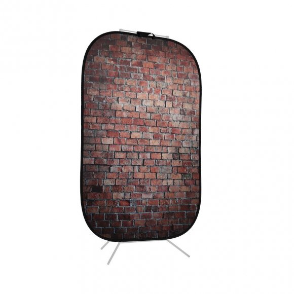 Складной фон Lastolite LB5706 Urban 1,5×2,1 м, красный кирпич/белый кирпич Складной фон Lastolite LB5706 Urban 1,5×2,1 м, красный кирпич/белый кирпич
