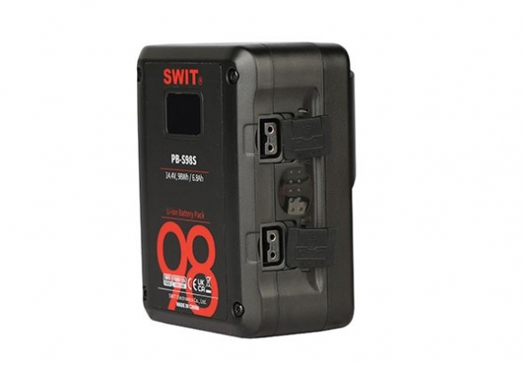 Аккумулятор SWIT PB-S98S V-mount для кинокамер 98 Вт·ч, 2× D-Tap, OLED Аккумулятор SWIT PB-S98S V-mount для кинокамер 98 Вт·ч, 2× D-Tap, OLED