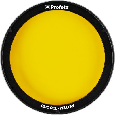 Цветной фильтр Profoto Clic Gel Yellow для вспышек A1/A1X/C1 Plus
