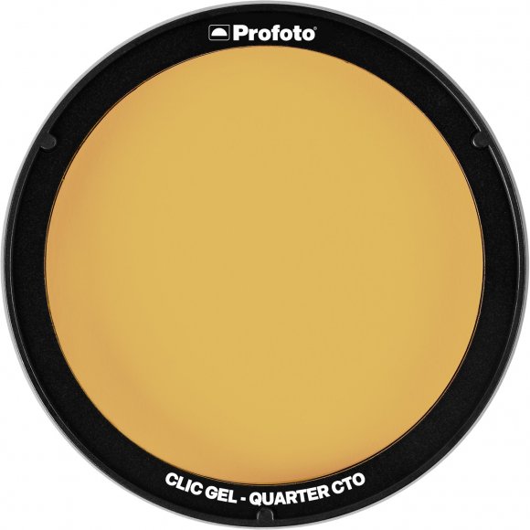 Цветной фильтр Profoto Clic Gel Quarter CTO для вспышек A1/A1X/C1 Plus