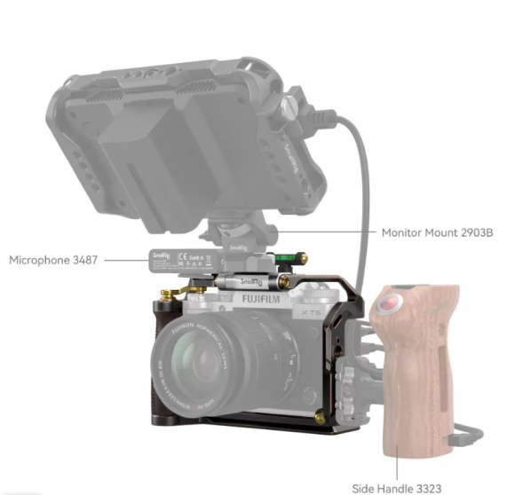 Клетка SmallRig 3870 Retro Cage для Fujifilm X-T5