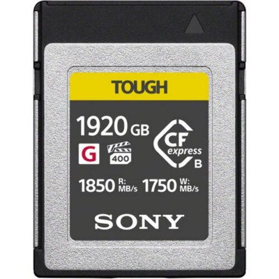 Карта памяти 1920GB CFexpress TOUGH (1850R/1750W) (CEB-G1920T) Карта памяти 1920GB CFexpress TOUGH (1850R/1750W) (CEB-G1920T)