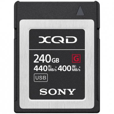 Карта памяти Sony XQD G Series 240GB 440R/400W (QD-G240F)