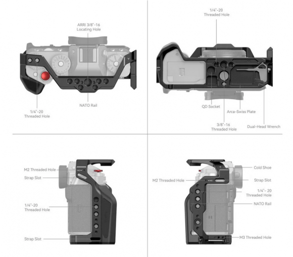Клетка SmallRig 4135 для Fujifilm X-T5