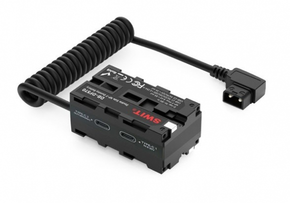 Муляж аккумулятора SWIT DB-DF570 NP-F двусторонний, вход D-Tap или USB-C PD Муляж аккумулятора SWIT DB-DF570 NP-F двусторонний, вход D-Tap или USB-C PD