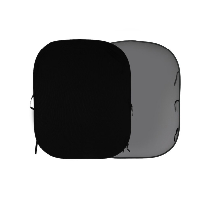 Складной фон Lastolite LB67GB 1,8×2,15 м, чёрный/средне-серый