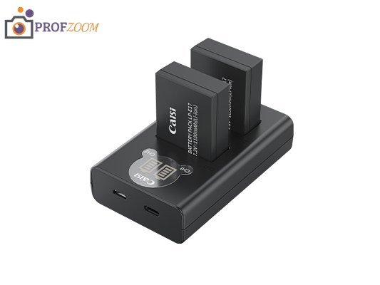 Двойное зарядное устройство Caisi CS-LP-E17-M2 для Canon LP-E17 Двойное зарядное устройство Caisi CS-LP-E17-M2 для Canon LP-E17